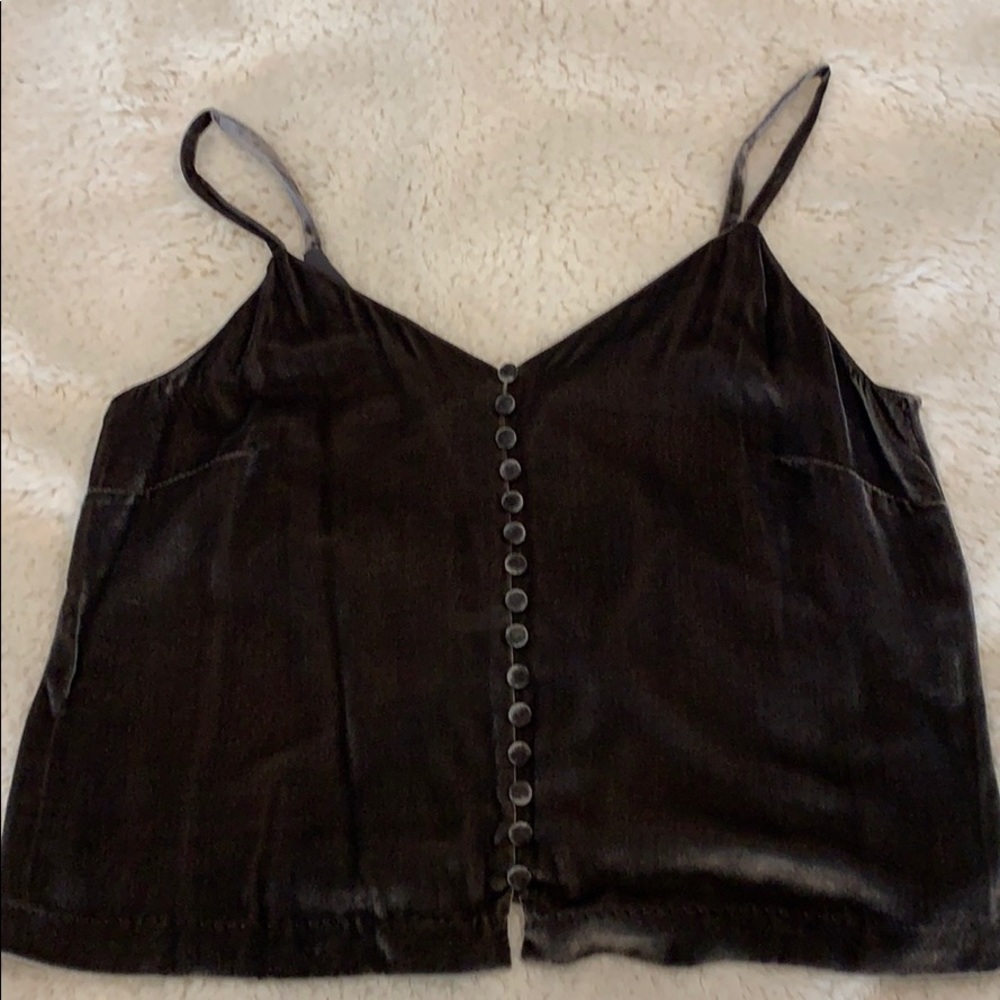 Madewell velvet camisole